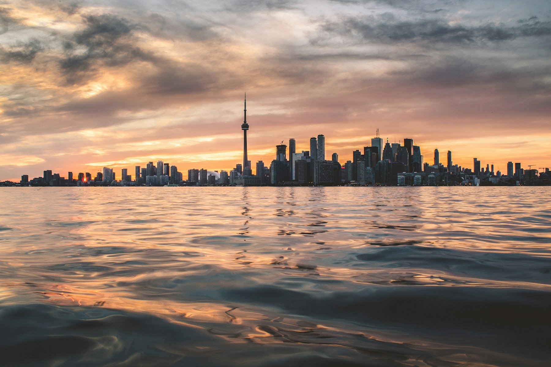 Toronto skyline and CN Tower