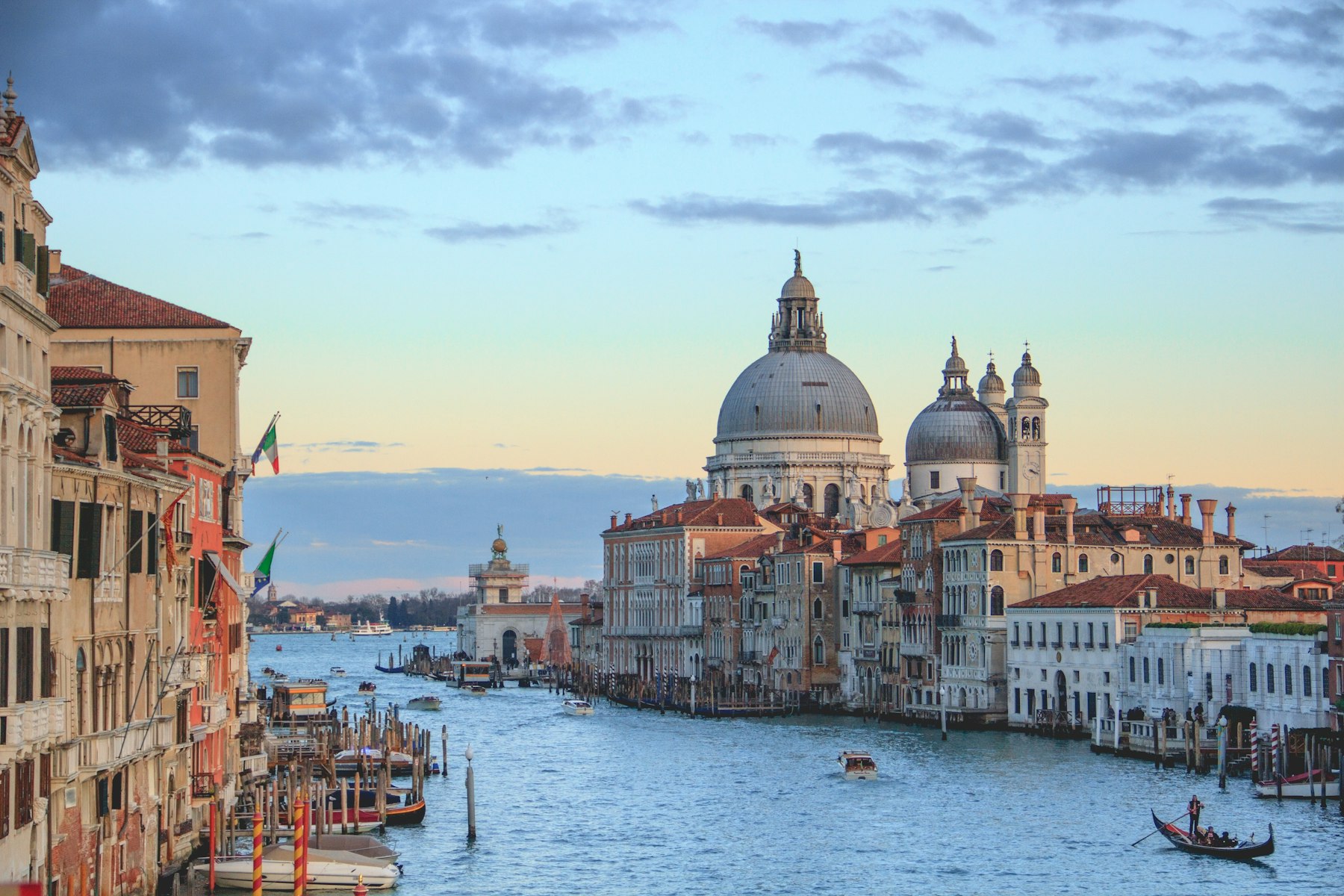 Grand Canal and Santa Maria della Salute, Venice